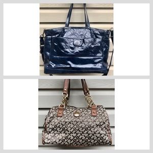 Coach diaper bag and Tommy Hilfiger purse (moving out sale)